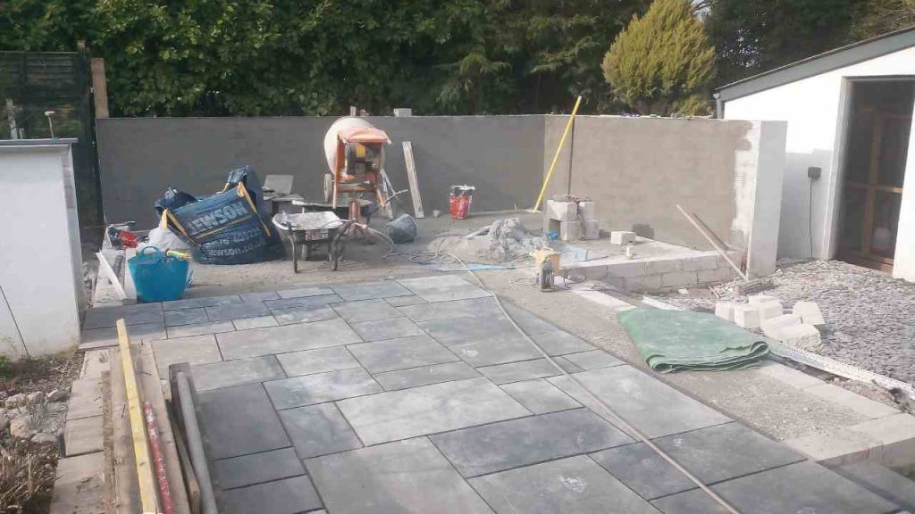 new rendered blockwork