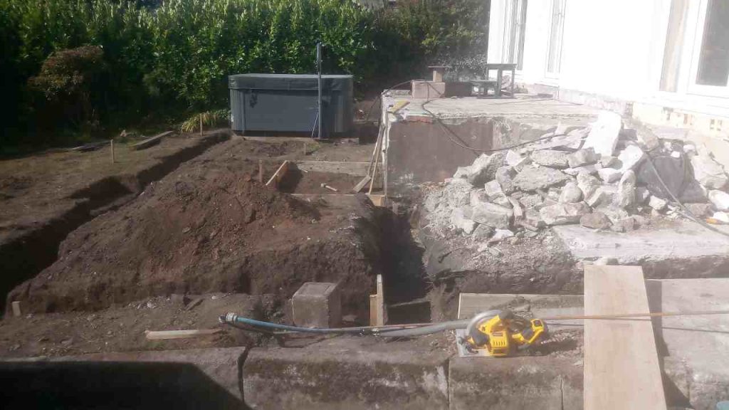 excavations dug