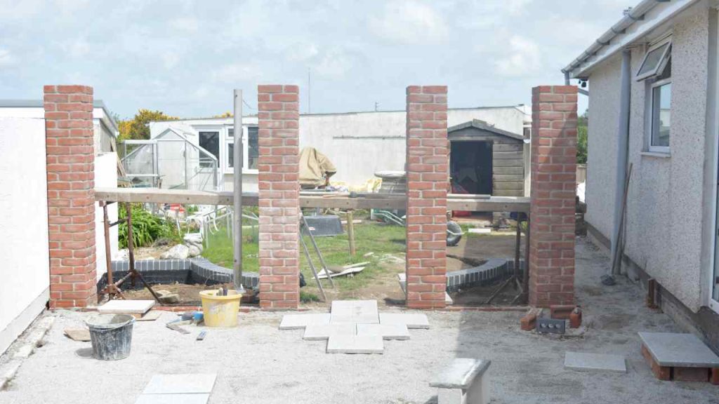brick pier construction