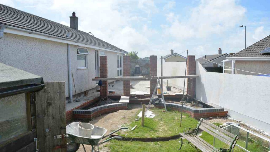 brick pier construction