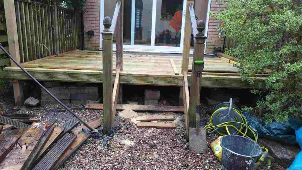 repairing decking