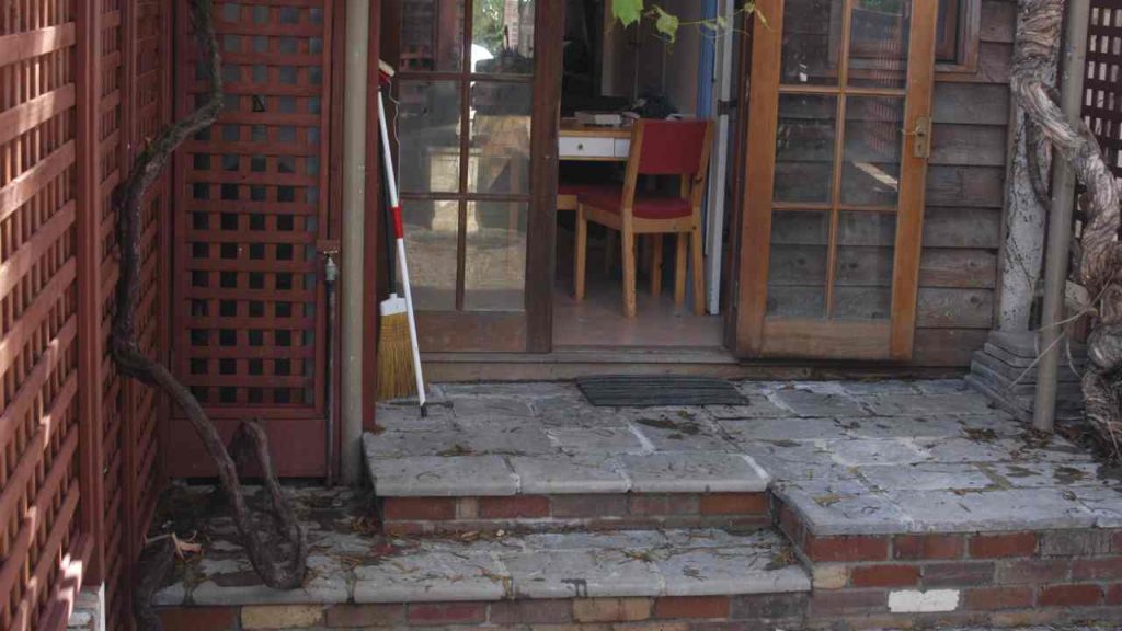 paving and steps