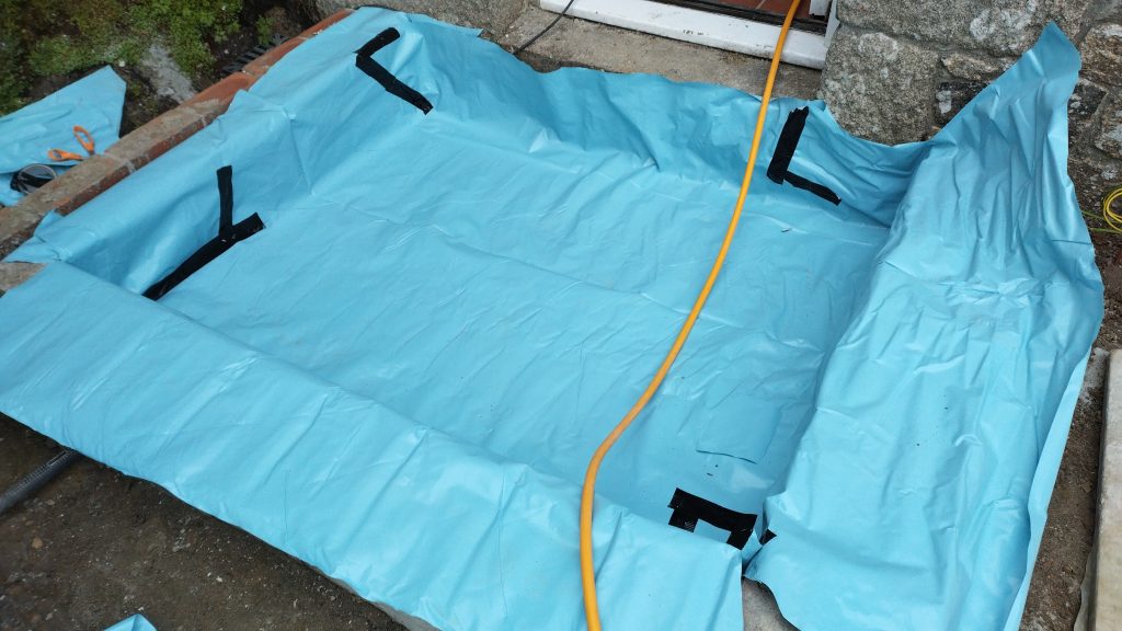 DPM for porch floor